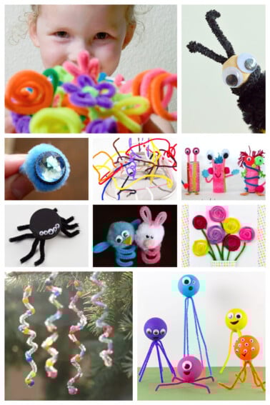 best pipe cleaner crafts for kids - Kids Activities Blog