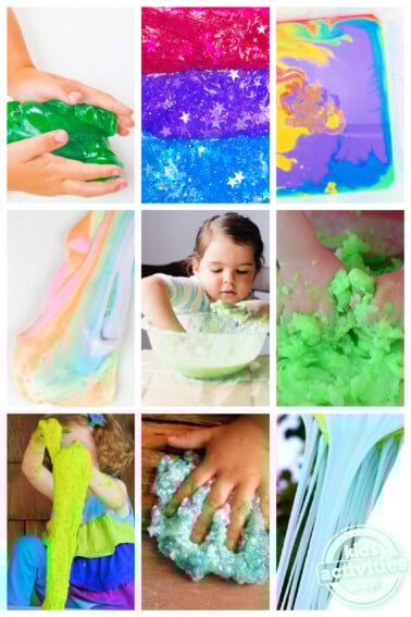 best slime goop oobleck gak and silly putty recipes - Kids Activities Blog