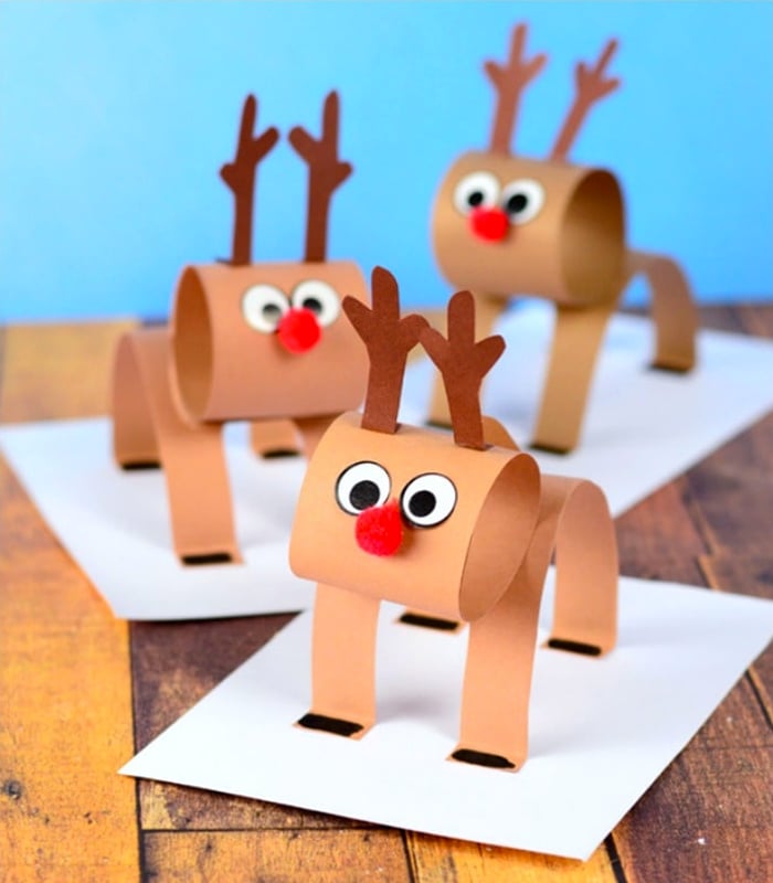 Construction-paper-crafts-easypeasyandfun-3D-Construction-Paper-Reindeer-Christmas-Craft-Idea-with-Template