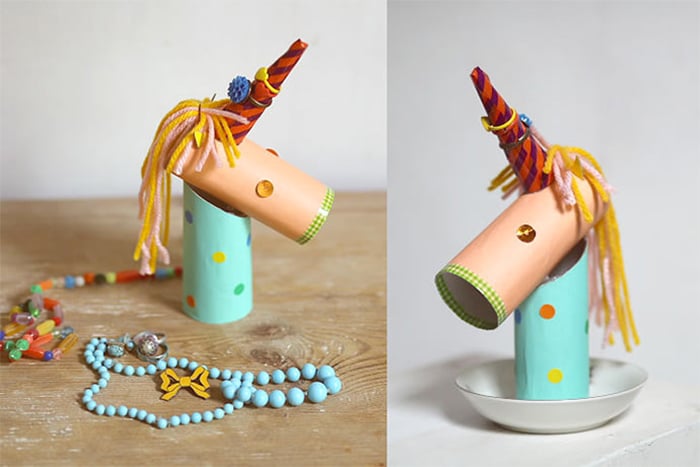 Construction-paper-crafts-handmadecharlotte-DIY-CARDBOARD-UNICORN-RING-HOLDER