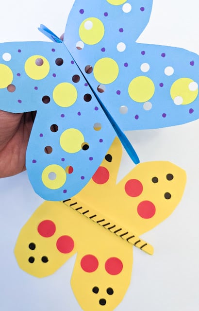 Construction-paper-crafts-pinkstripeysocks-Easy-Flapping-Paper-Butterfly-Preschool-Craft