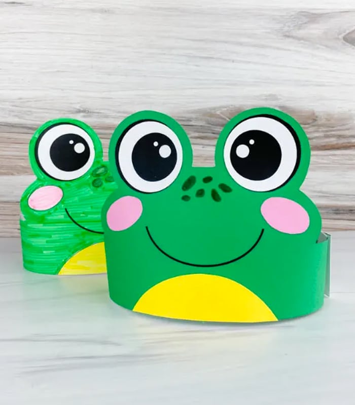 Construction-paper-crafts-simpleeverydaymom-Frog-Headband-Craft