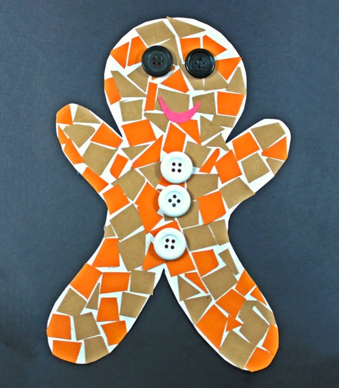 Construction-paper-crafts-thepinterestedparent-Construction-Paper-Gingerbread-Man-Mosaic