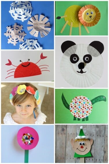 50+ Creative Cupcake Liner Crafts