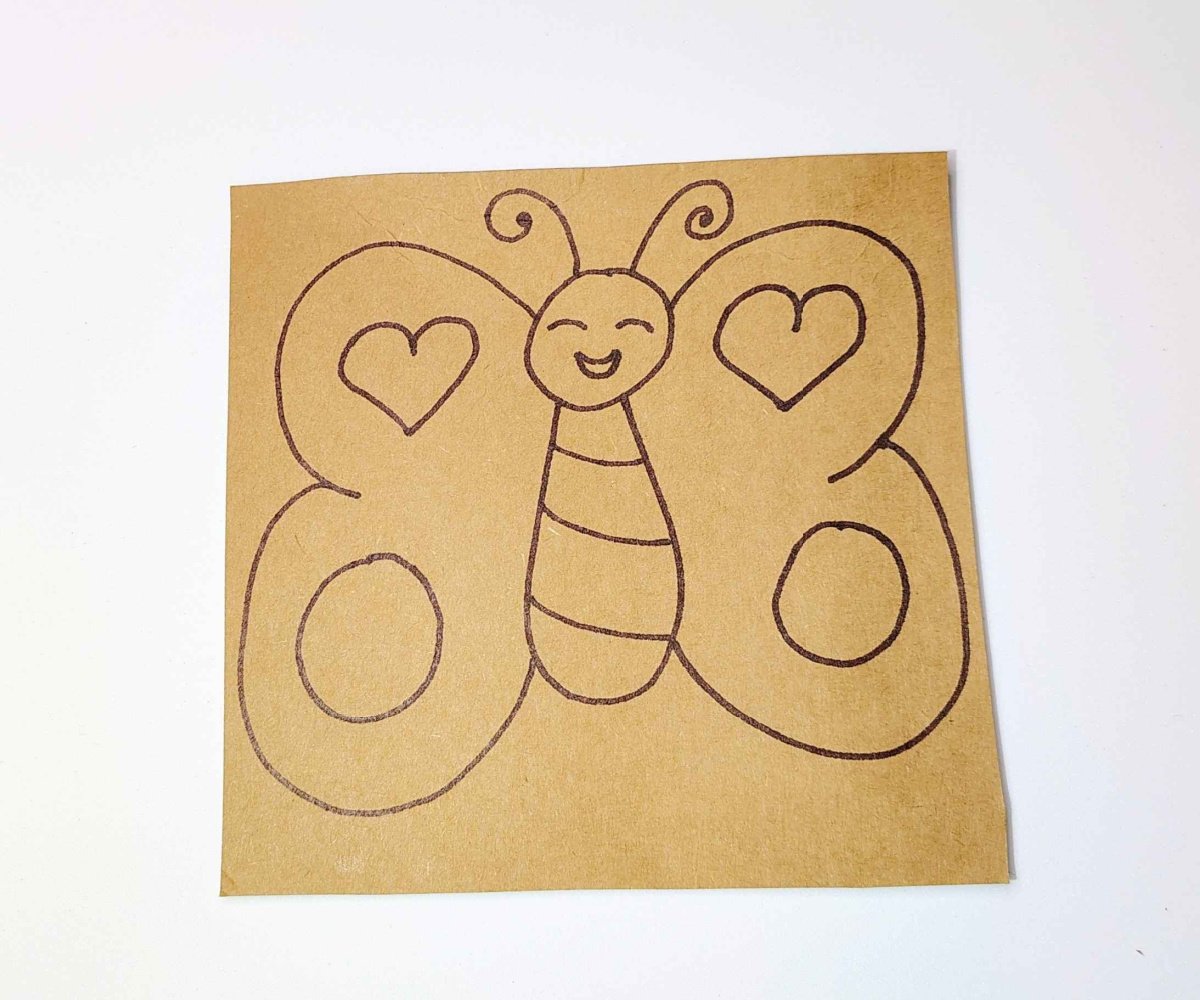 Foil Art- Step 2-Draw a picture - Kids Activities blog