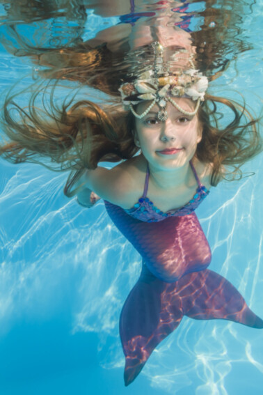 Mermaid swimming tail for kids - Kids Activities Blog