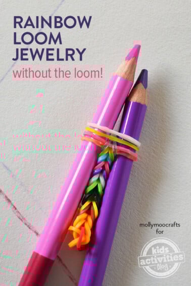 Rainbow loom jewelry without the loom