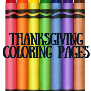 A collection of Thanksgiving coloring pages from Kids Activities Blog