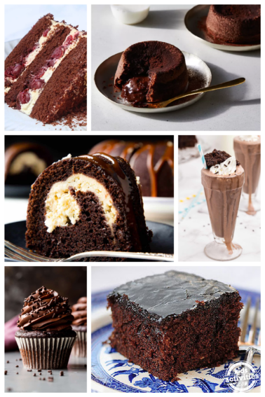 Chocolate Cake Recipes- Pictures of chocolate cake desserts- Kids Activities Blog